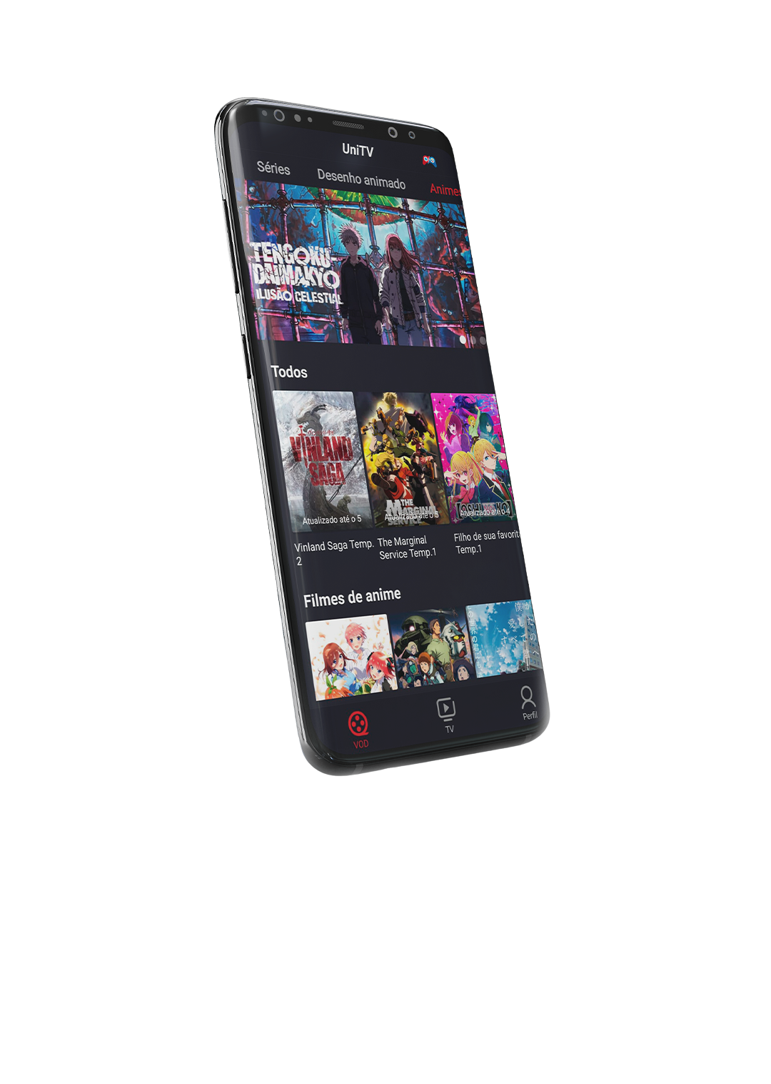 App Teleplay no celular